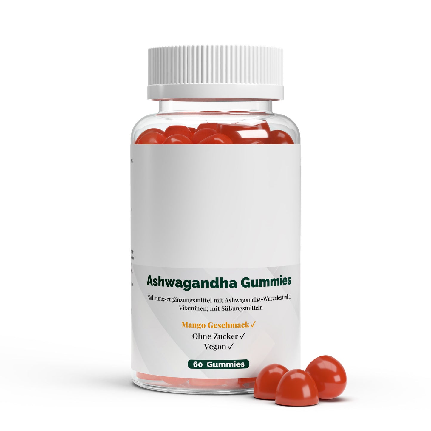 Gominolas de Ashwagandha + Vitamina B6 – 60 unidades