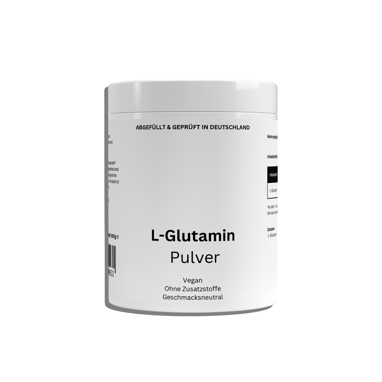 L-Glutamina en Polvo – 500 g