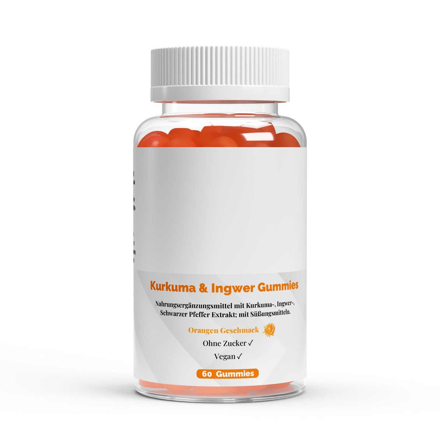 Gominolas de Cúrcuma + Jengibre + Pimienta Negra – 60 unidades