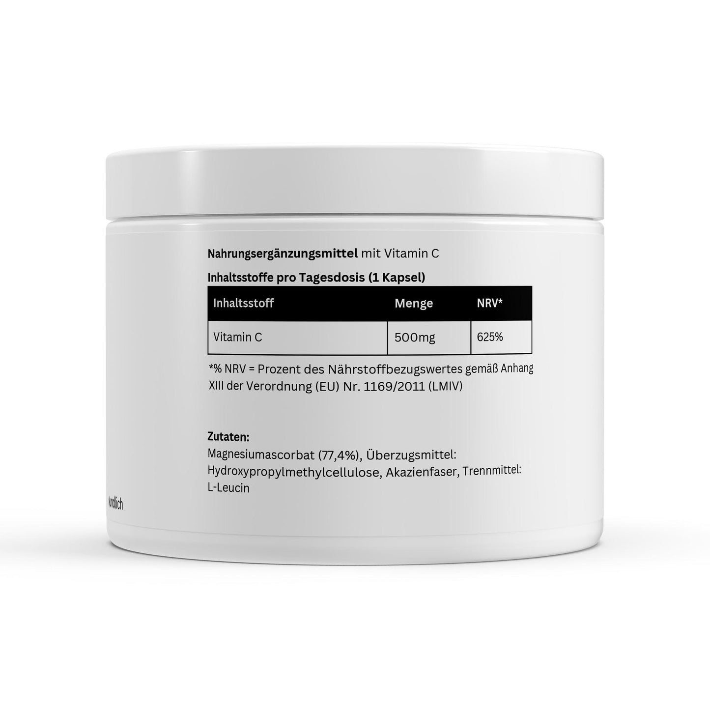 Vitamina C Amortiguada 500 mg – 360 cápsulas