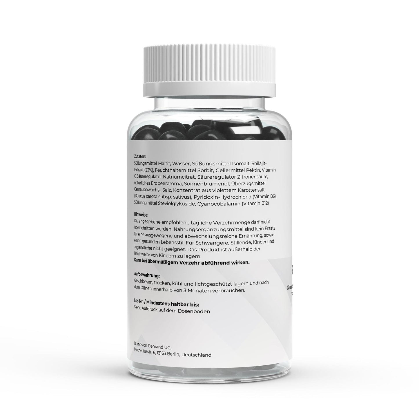 Gominolas de Shilajit + Vitaminas C, B6 y B12 – 60 unidades