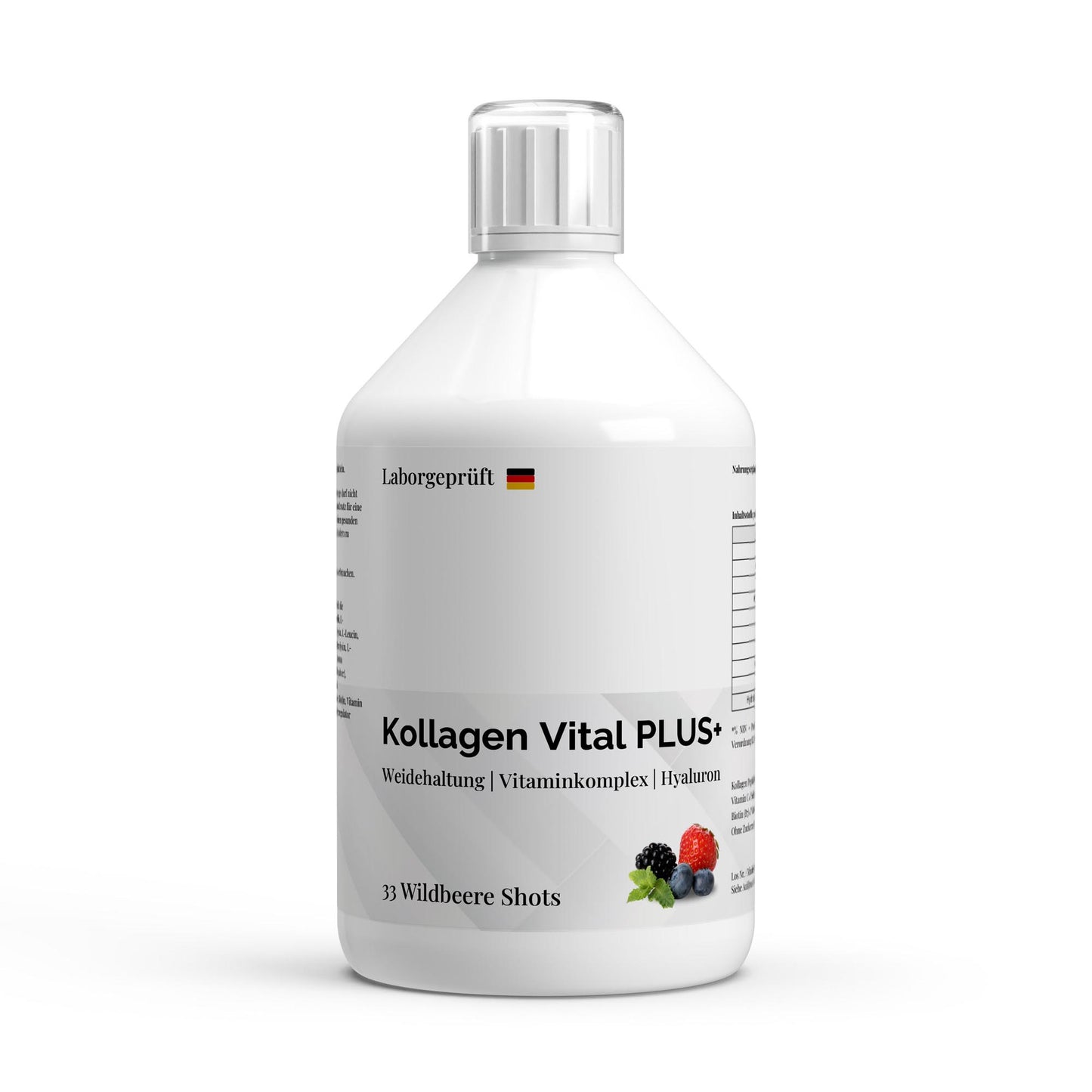 Collagen Vital PLUS+ Shots – Frutos del Bosque – 500 ml