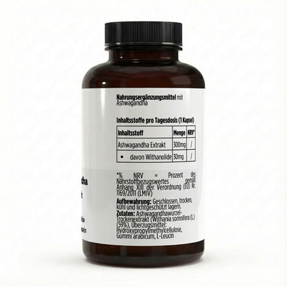 Ashwagandha (10% Withanolide) - 90 vegan capsules