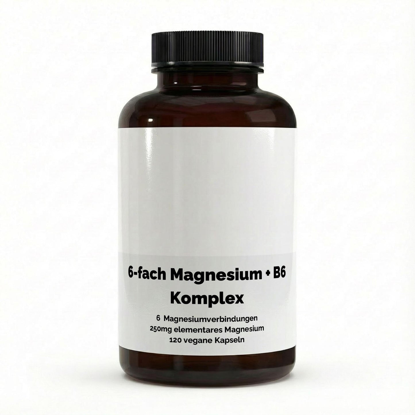 Magnesium 6x Complex + B6 - 120 vegan capsules