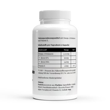 Omega 3 Triglicéridos 18/12 (Gelatina Halal) – 140 cápsulas blandas
