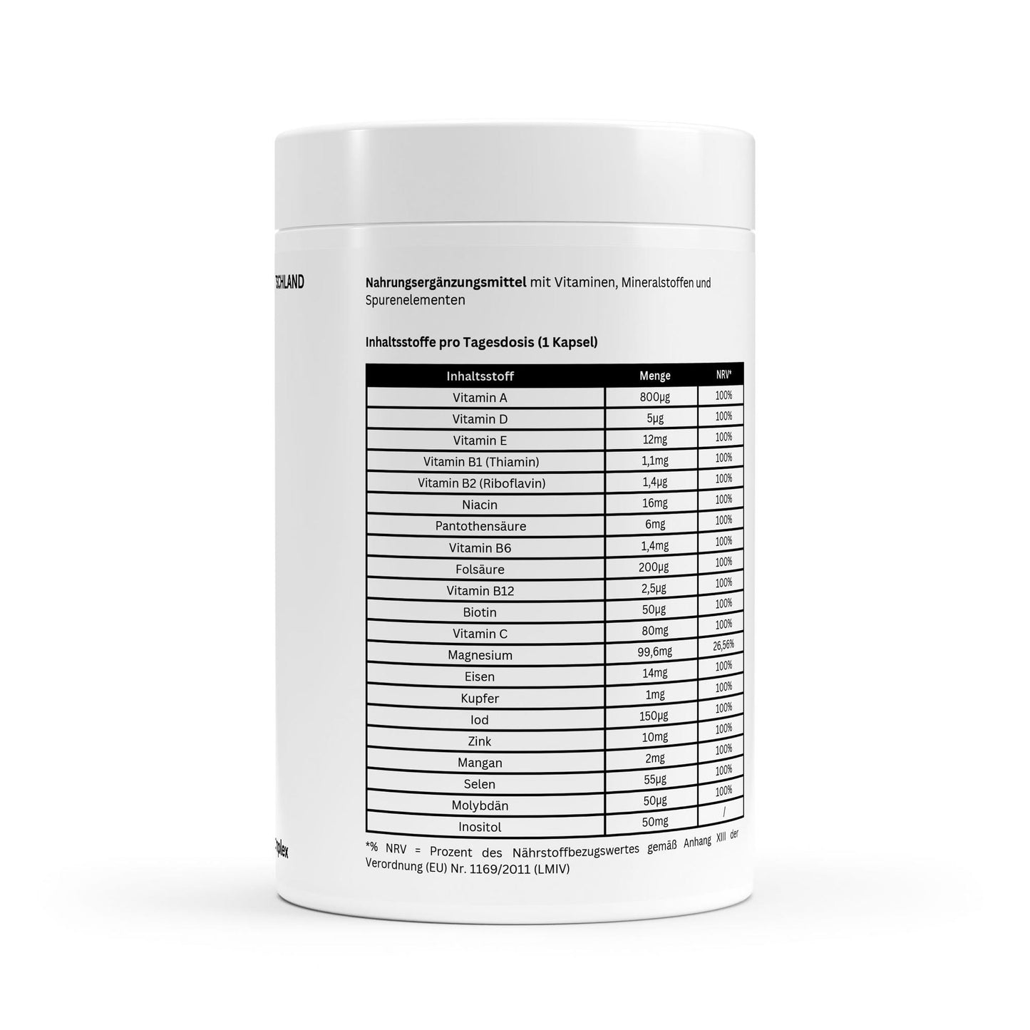 Complejo Multivitamínico y Mineral – 120 cápsulas blandas
