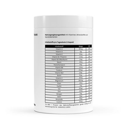 Complejo Multivitamínico y Mineral – 120 cápsulas blandas