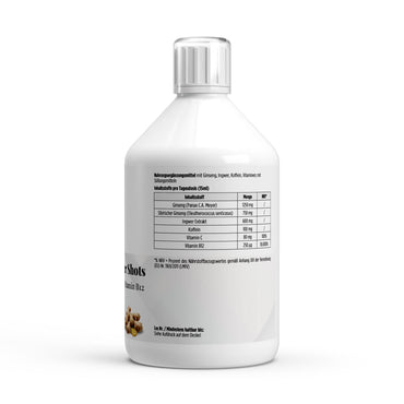 Ginseng Power Plus+ – 50 Shots – 500 ml