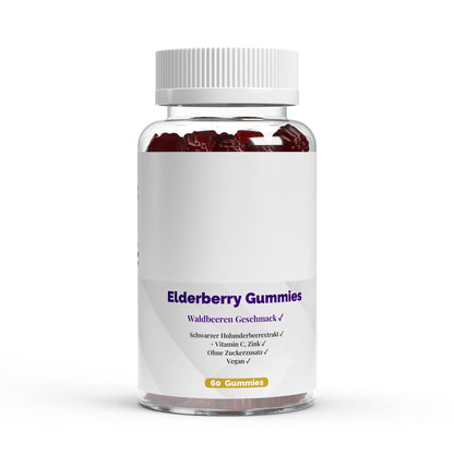 Gominolas de Saúco + Vitamina C + Zinc – 60 unidades