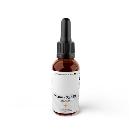 Vitamina D3 + K2 Gotas · 1.000 UI · MK7 All-Trans · 1.700 gotas · 50ml