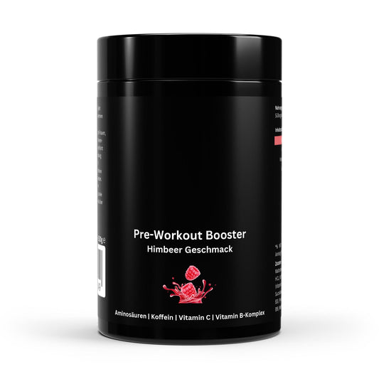 Pre-Entreno Booster – Frambuesa Intensa – 520 g