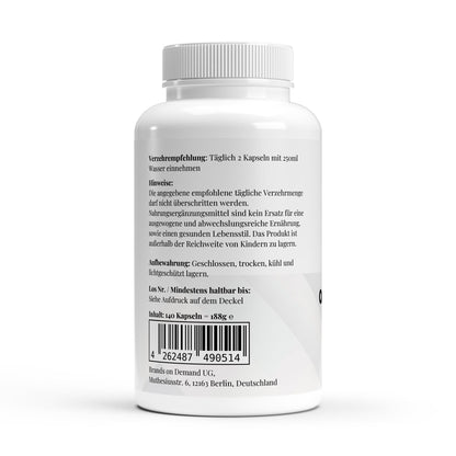 Omega 3 Triglicéridos 18/12 (Gelatina Halal) – 140 cápsulas blandas