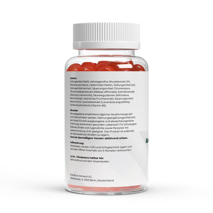 Gominolas Premium de Ashwagandha 300 + Vitamina B6 – 60 unidades