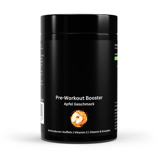 Pre-Entreno Booster – Manzana Ácida – 520 g