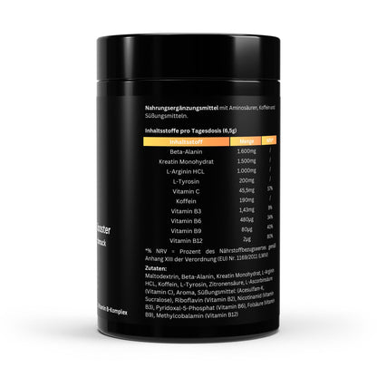 Pre-Entreno Booster – Tutti Frutti Explosivo – 520 g