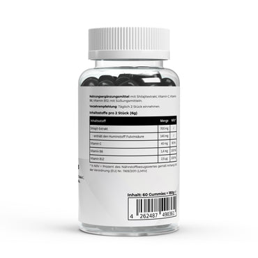 Gominolas de Shilajit + Vitaminas C, B6 y B12 – 60 unidades